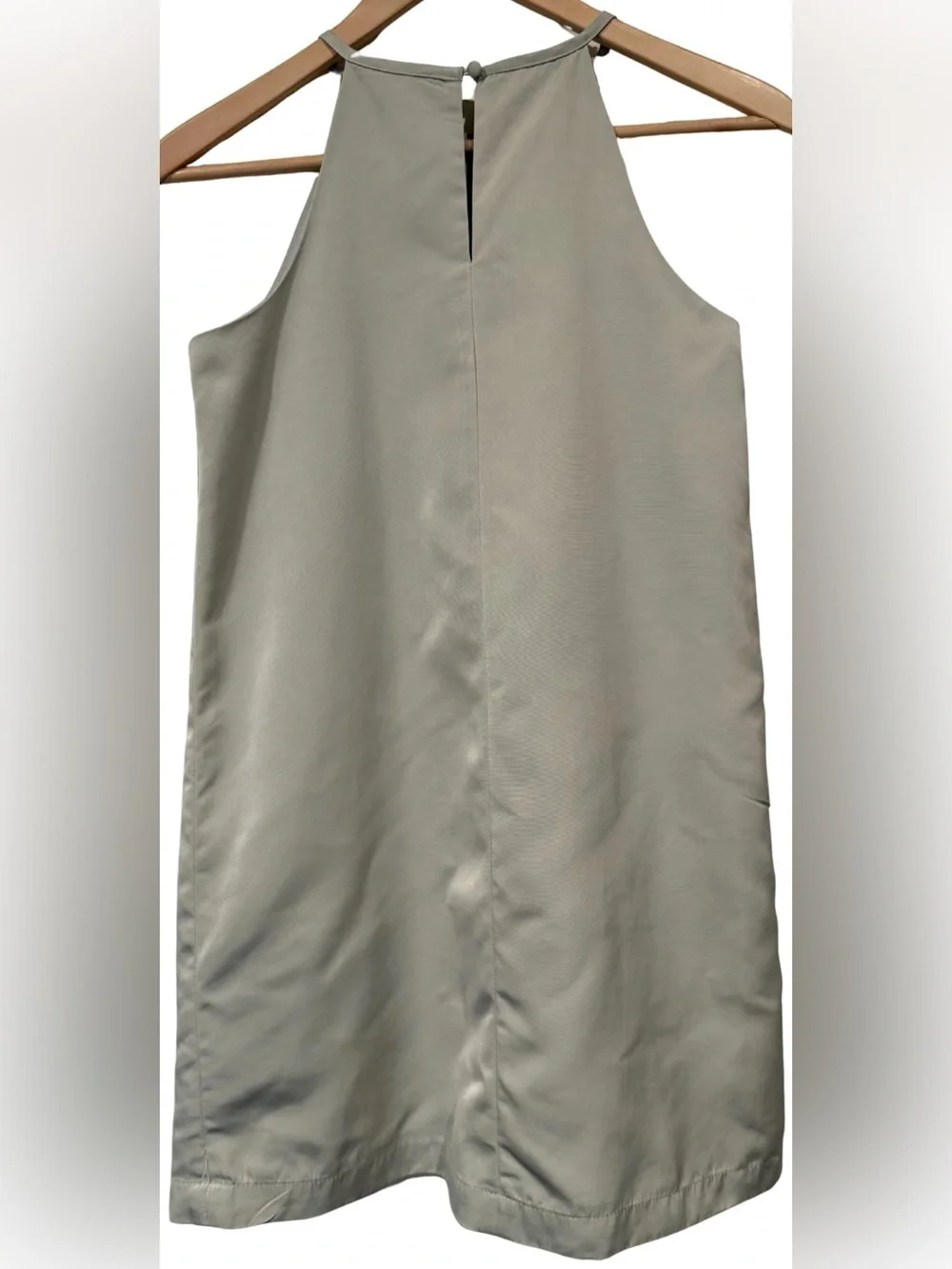 Victoria Beckham for Target Floral Appliqué Shift Dress L 10-12 Gray Sleeveless